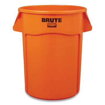 Rubbermaid® Commercial Brute Round Containers, 44 Gal, Orange freeshipping - TVN Wholesale